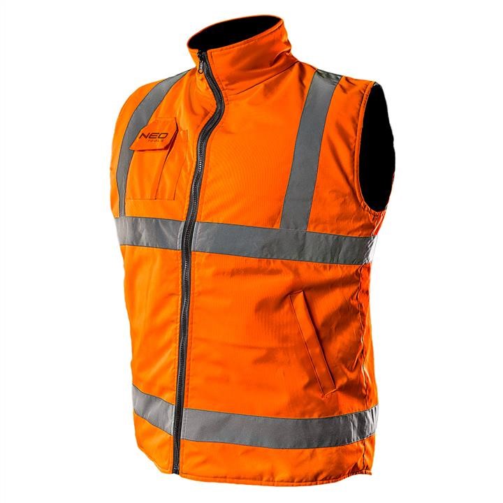 Neo Tools 81-521-M Working sleeveless, two-sided, one side reflective, orange, size M 81521M: Buy near me in Poland at 2407.PL - Good price!