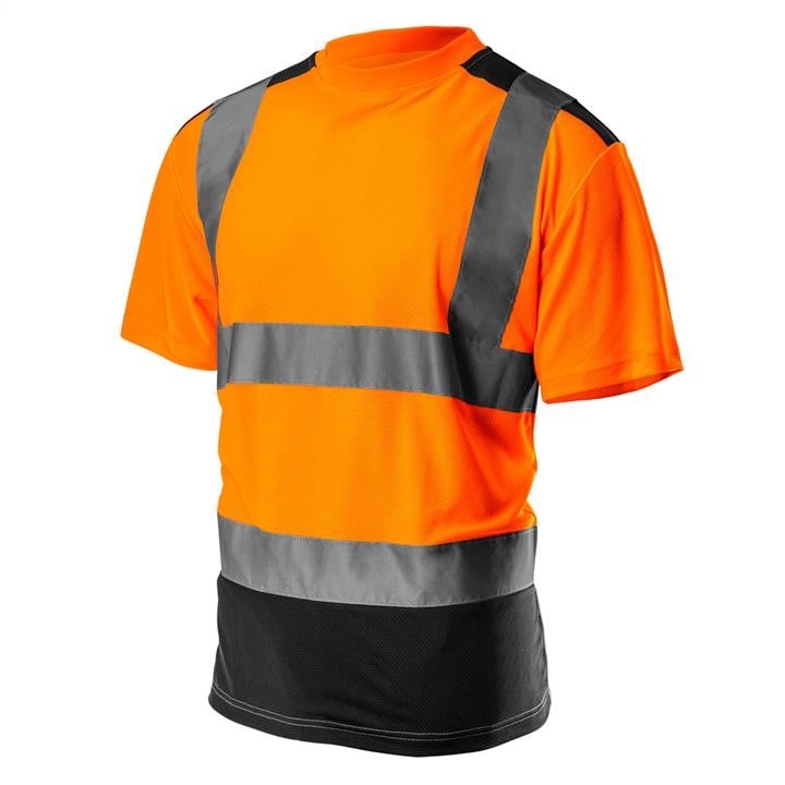 Neo Tools 81-731-S High visibility T-shirt, dark bottom, orange, size S 81731S: Buy near me in Poland at 2407.PL - Good price!