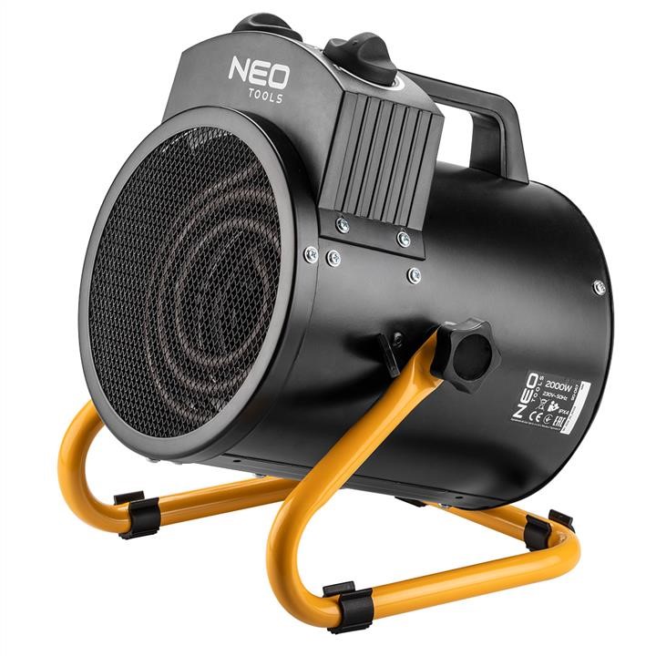 Neo Tools 90-067 Electric heater industry, 2kW, adjustable settings, IPX4 90067: Buy near me in Poland at 2407.PL - Good price!