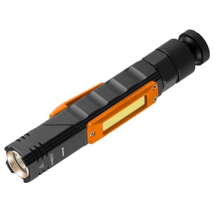 Neo Tools 99-034 Flashlight rechargeable USB 300 lm 2 in 1 CREE XPE + COB LED 99034: Buy near me at 2407.PL in Poland at an Affordable price!