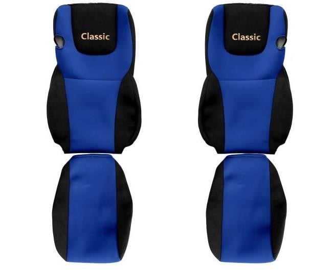 F-Core PS29 BLUE Seat covers DAF XF 105 EURO 6 C 2013, velour PS29BLUE: Buy near me in Poland at 2407.PL - Good price!