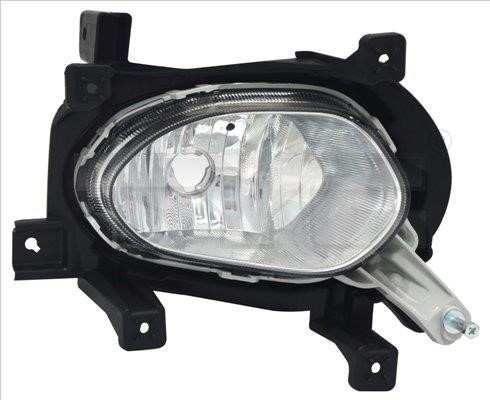 TYC 19-12287-01-2 Fog headlight, right 1912287012: Buy near me in Poland at 2407.PL - Good price!
