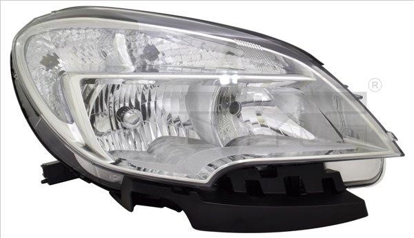 TYC 20-16071-05-2 Headlight right 2016071052: Buy near me in Poland at 2407.PL - Good price!