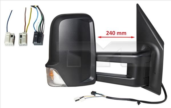 TYC 321-0172 Rearview mirror external left 3210172: Buy near me in Poland at 2407.PL - Good price!