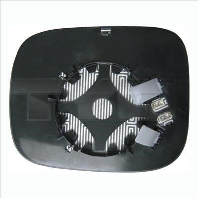 TYC 338-0043-1 Side mirror insert, right 33800431: Buy near me in Poland at 2407.PL - Good price!