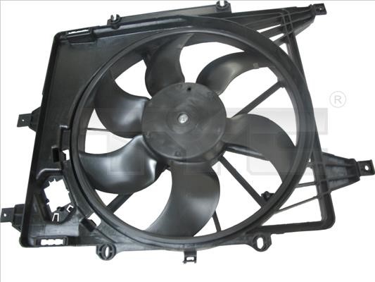 TYC 828-0003 Вентилятор радиатора охлаждения 8280003: Отличная цена - Купить в Польше на 2407.PL!