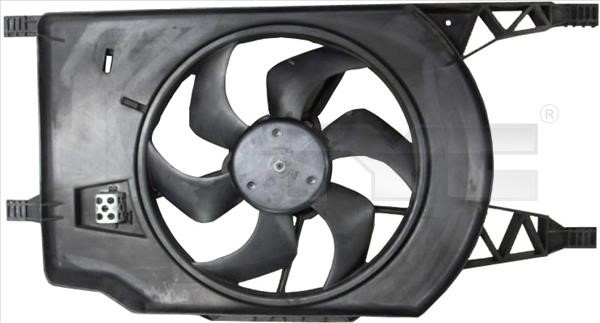 TYC 828-0005 Hub, engine cooling fan wheel 8280005: Buy near me in Poland at 2407.PL - Good price!