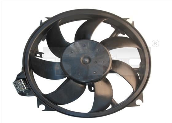 TYC 828-0007 Вентилятор радиатора охлаждения 8280007: Отличная цена - Купить в Польше на 2407.PL!