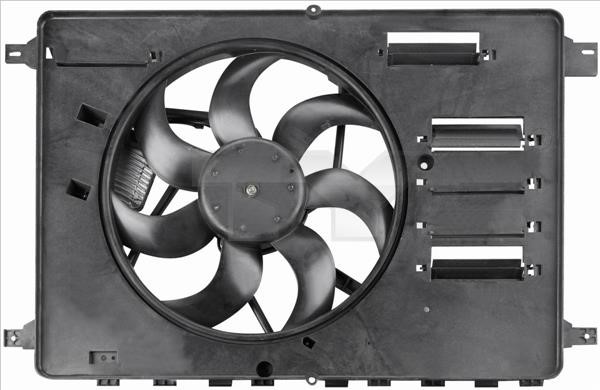 TYC 810-0046 Вентилятор радиатора охлаждения 8100046: Отличная цена - Купить в Польше на 2407.PL!