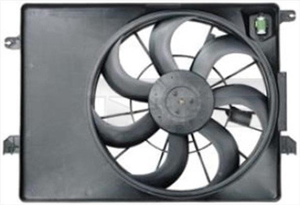 TYC 817-0002 Вентилятор радіатора охолодження 8170002: Приваблива ціна - Купити у Польщі на 2407.PL!