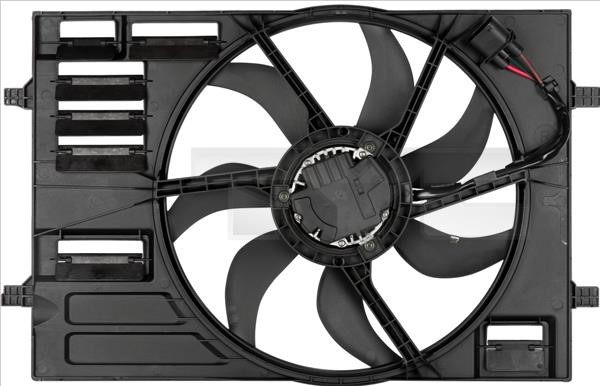 TYC 837-0055 Hub, engine cooling fan wheel 8370055: Buy near me in Poland at 2407.PL - Good price!