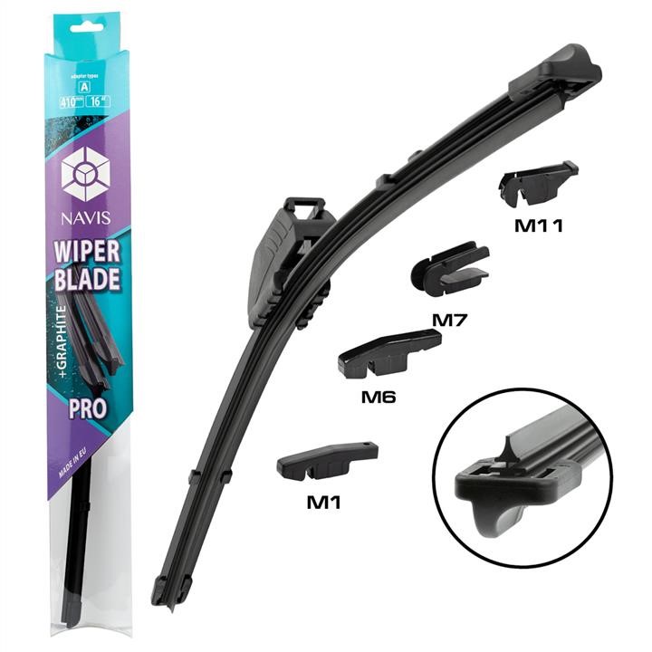 Navis F916 Wiper Blade Frameless 400 mm (16") F916: Buy near me at 2407.PL in Poland at an Affordable price!