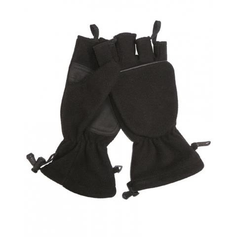 Mil-tec 12546002-L/XL Black Fleece Hunting Gloves L/XL 12546002LXL: Buy near me in Poland at 2407.PL - Good price!
