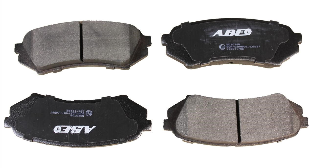 ABE C22017ABE Rear disc brake pads, set C22017ABE: Buy near me in Poland at 2407.PL - Good price!