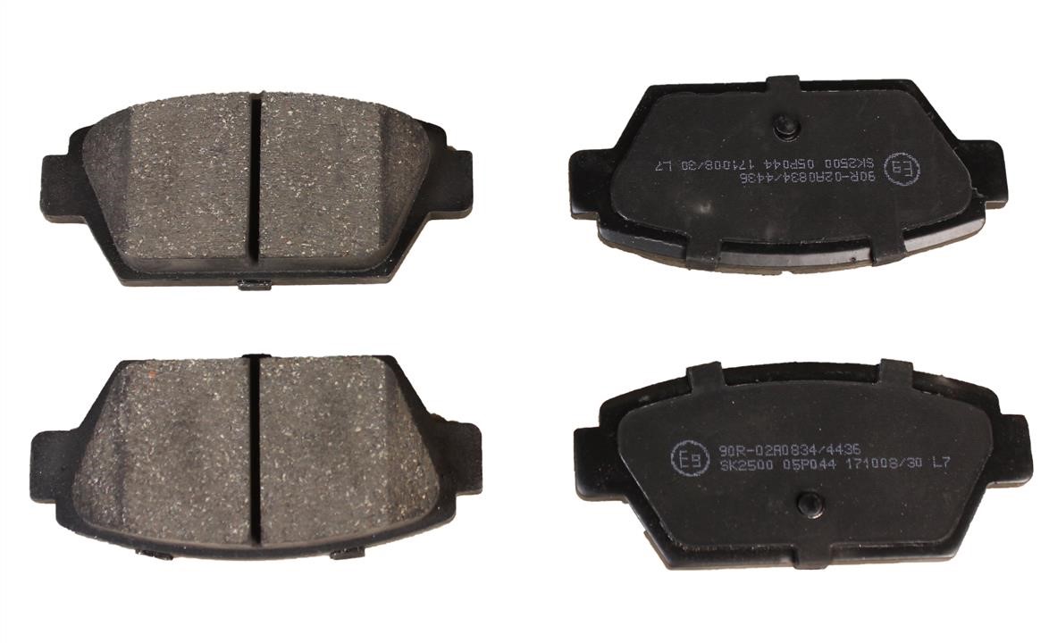ABE C25000ABE Rear disc brake pads, set C25000ABE: Buy near me in Poland at 2407.PL - Good price!