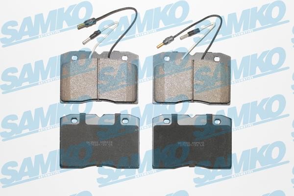 Samko 5SP015 Тормозные колодки дисковые, комплект 5SP015: Отличная цена - Купить в Польше на 2407.PL!