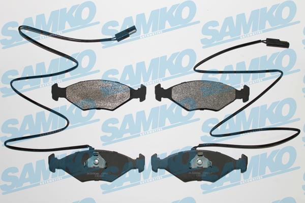 Samko 5SP017 Тормозные колодки дисковые, комплект 5SP017: Отличная цена - Купить в Польше на 2407.PL!