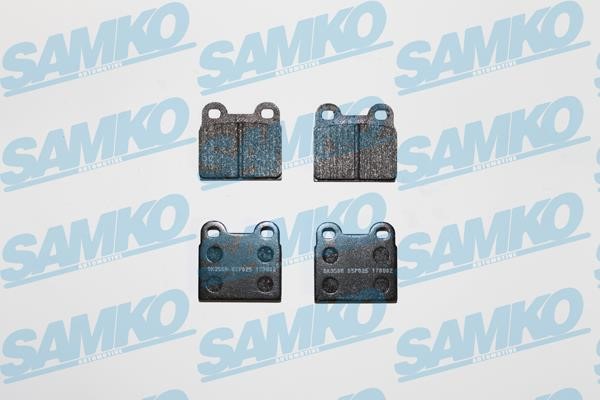 Samko 5SP025 Brake Pad Set, disc brake 5SP025: Buy near me in Poland at 2407.PL - Good price!