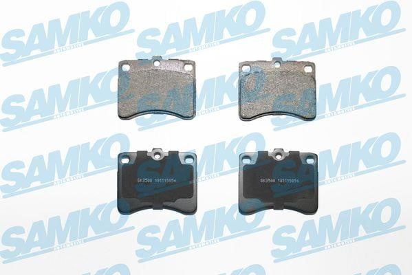 Samko 5SP056 Тормозные колодки дисковые, комплект 5SP056: Отличная цена - Купить в Польше на 2407.PL!