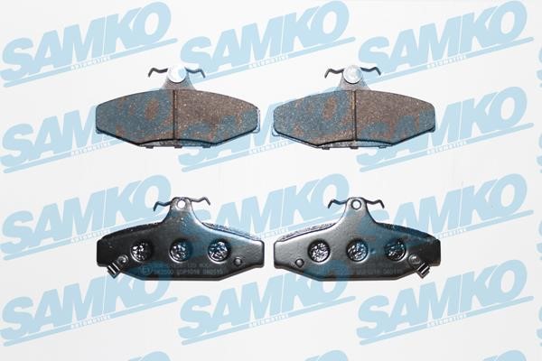 Samko 5SP1018 Тормозные колодки дисковые, комплект 5SP1018: Отличная цена - Купить в Польше на 2407.PL!