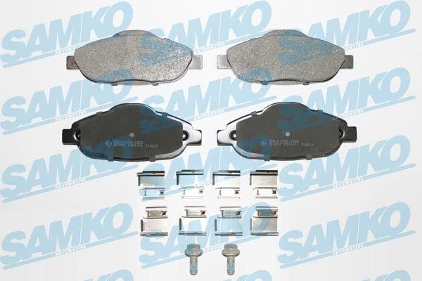 Samko 5SP1471K Brake Pad Set, disc brake 5SP1471K: Buy near me in Poland at 2407.PL - Good price!