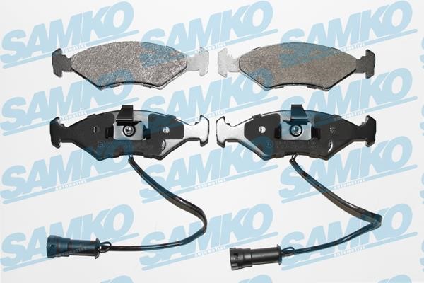 Samko 5SP1087 Тормозные колодки дисковые, комплект 5SP1087: Отличная цена - Купить в Польше на 2407.PL!