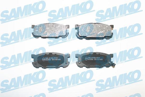 Samko 5SP1488 Тормозные колодки дисковые, комплект 5SP1488: Отличная цена - Купить в Польше на 2407.PL!