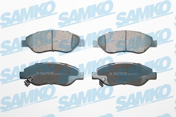 Samko 5SP1490 Тормозные колодки дисковые, комплект 5SP1490: Отличная цена - Купить в Польше на 2407.PL!