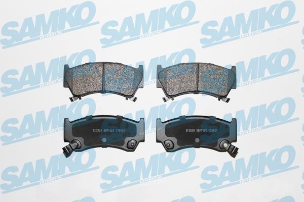 Samko 5SP1101 Brake Pad Set, disc brake 5SP1101: Buy near me in Poland at 2407.PL - Good price!