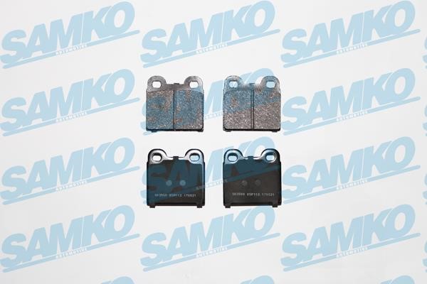 Samko 5SP112 Тормозные колодки дисковые, комплект 5SP112: Отличная цена - Купить в Польше на 2407.PL!