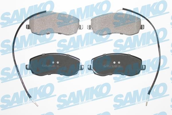 Samko 5SP1557 Тормозные колодки дисковые, комплект 5SP1557: Купить в Польше - Отличная цена на 2407.PL!