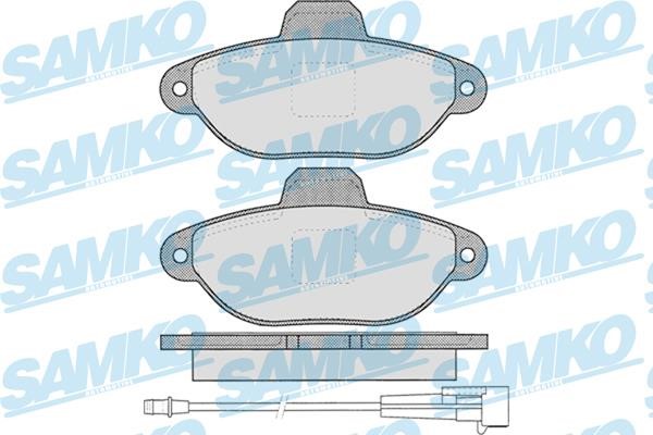 Samko 5SP1262 Brake Pad Set, disc brake 5SP1262: Buy near me in Poland at 2407.PL - Good price!