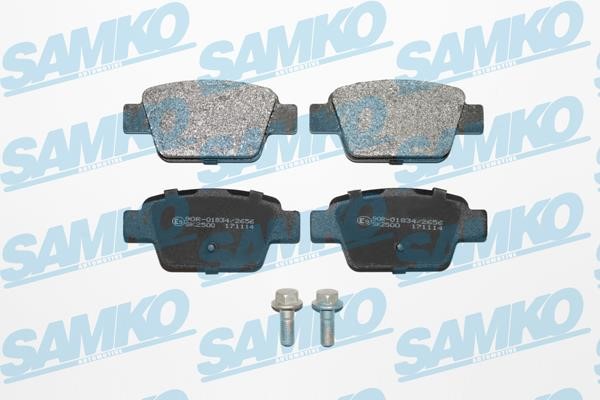 Samko 5SP1269 Brake Pad Set, disc brake 5SP1269: Buy near me in Poland at 2407.PL - Good price!