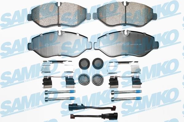 Samko 5SP1297B Brake Pad Set, disc brake 5SP1297B: Buy near me in Poland at 2407.PL - Good price!