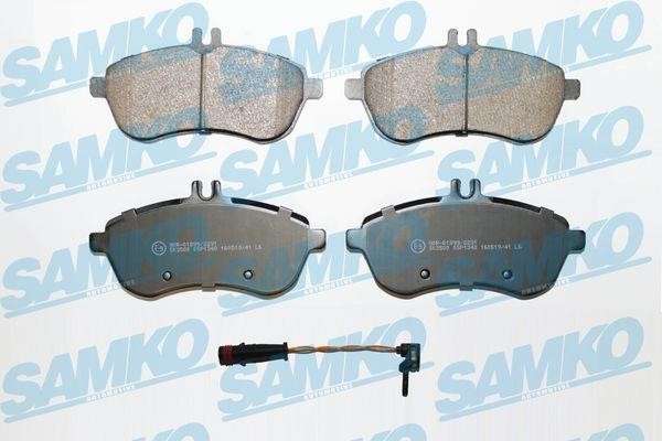 Samko 5SP1340A Brake Pad Set, disc brake 5SP1340A: Buy near me in Poland at 2407.PL - Good price!
