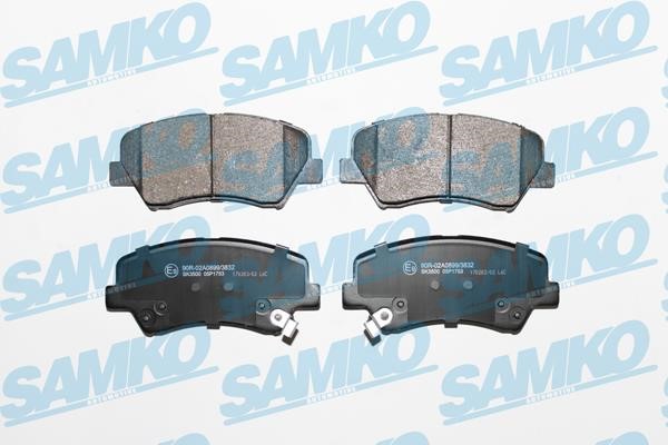 Samko 5SP1753 Тормозные колодки дисковые, комплект 5SP1753: Отличная цена - Купить в Польше на 2407.PL!