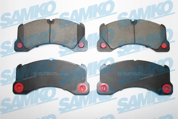 Samko 5SP1754 Тормозные колодки дисковые, комплект 5SP1754: Отличная цена - Купить в Польше на 2407.PL!