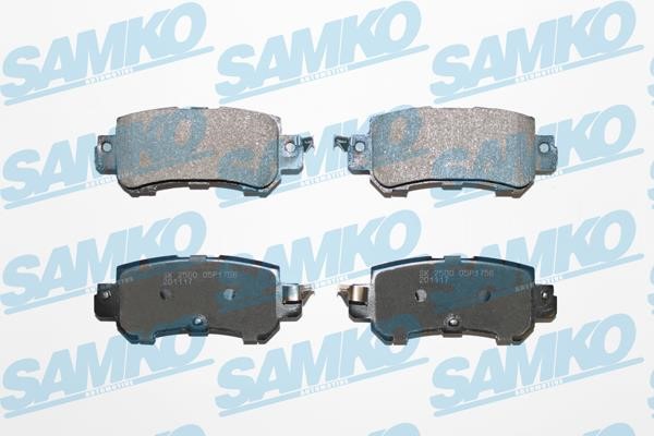 Samko 5SP1756 Brake Pad Set, disc brake 5SP1756: Buy near me in Poland at 2407.PL - Good price!