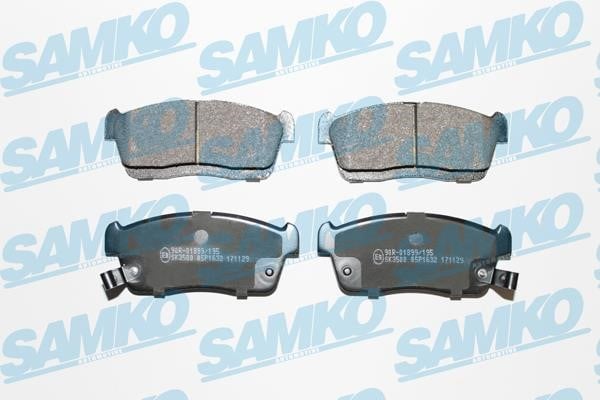 Samko 5SP1632 Тормозные колодки дисковые, комплект 5SP1632: Отличная цена - Купить в Польше на 2407.PL!
