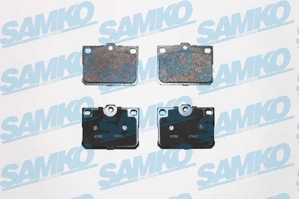 Samko 5SP164 Brake Pad Set, disc brake 5SP164: Buy near me in Poland at 2407.PL - Good price!