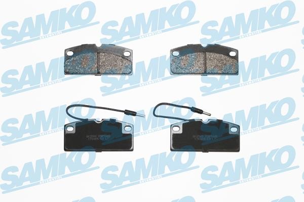Samko 5SP1649 Тормозные колодки дисковые, комплект 5SP1649: Отличная цена - Купить в Польше на 2407.PL!