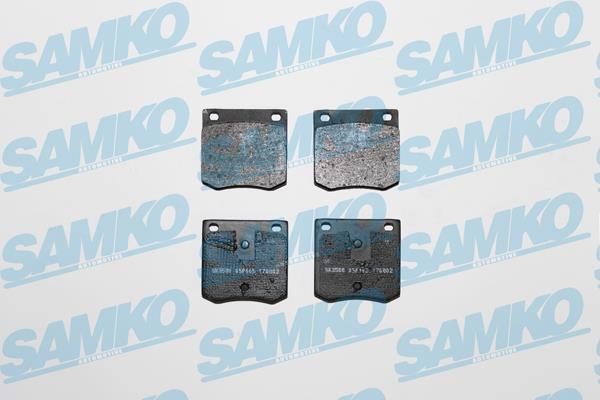Samko 5SP165 Brake Pad Set, disc brake 5SP165: Buy near me in Poland at 2407.PL - Good price!