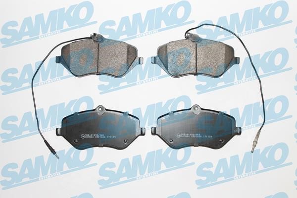 Samko 5SP1666 Тормозные колодки дисковые, комплект 5SP1666: Отличная цена - Купить в Польше на 2407.PL!