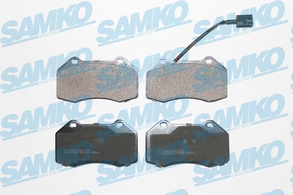 Samko 5SP1670 Тормозные колодки дисковые, комплект 5SP1670: Отличная цена - Купить в Польше на 2407.PL!