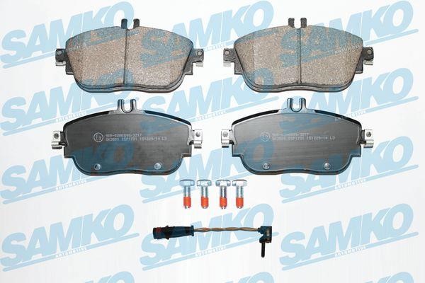 Samko 5SP1781A Brake Pad Set, disc brake 5SP1781A: Buy near me in Poland at 2407.PL - Good price!