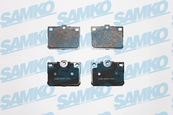 Samko 5SP169 Brake Pad Set, disc brake 5SP169: Buy near me in Poland at 2407.PL - Good price!