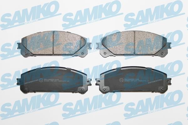 Samko 5SP1691 Тормозные колодки дисковые, комплект 5SP1691: Купить в Польше - Отличная цена на 2407.PL!