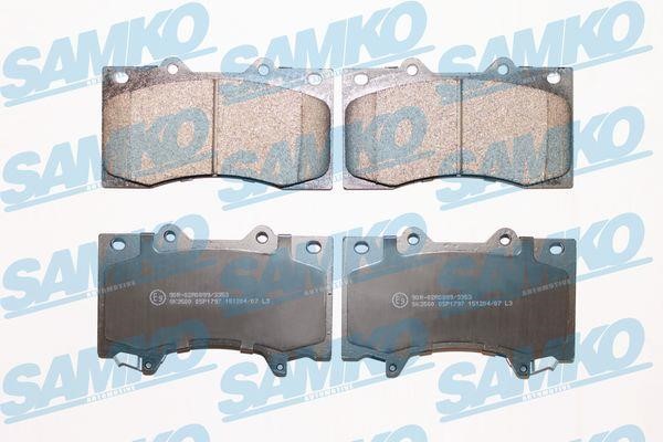 Samko 5SP1797 Гальмівні колодки, комплект 5SP1797: Купити у Польщі - Добра ціна на 2407.PL!