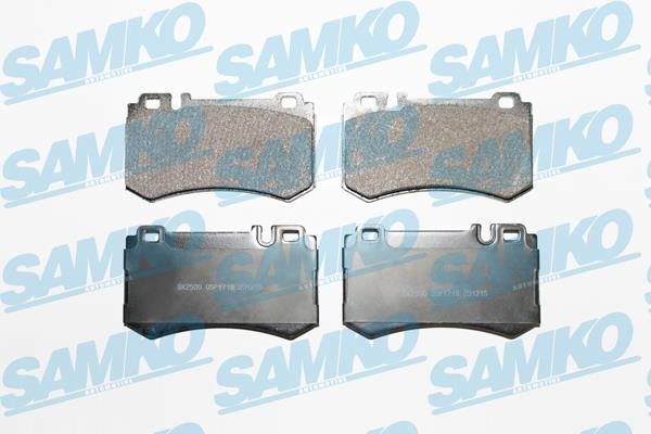 Samko 5SP1719 Тормозные колодки дисковые, комплект 5SP1719: Отличная цена - Купить в Польше на 2407.PL!