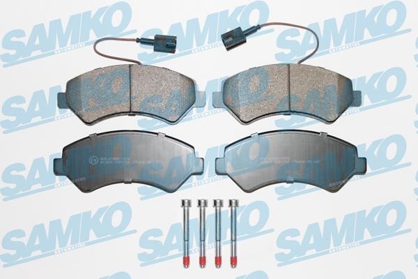 Samko 5SP1721 Тормозные колодки дисковые, комплект 5SP1721: Отличная цена - Купить в Польше на 2407.PL!